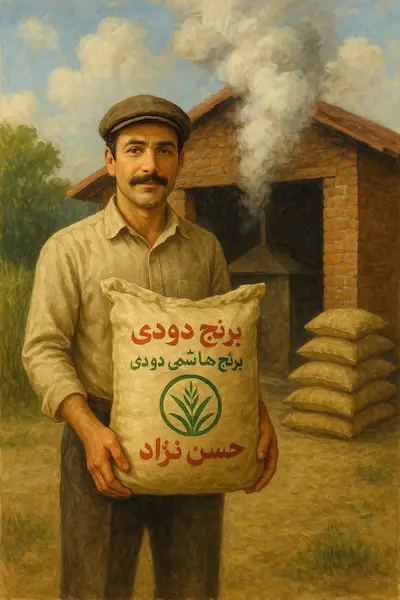 بهترین برنج دودی ایران