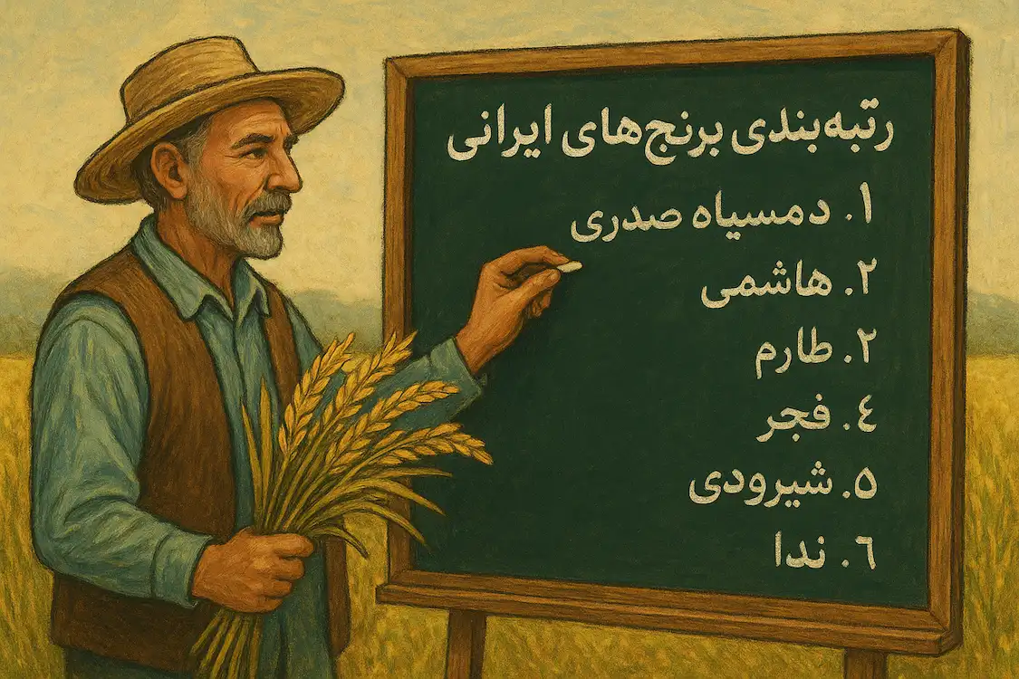 بهترین برنج ایران کدام است؟ رتبه‌بندی واقعی و کامل انواع برنج ایرانی