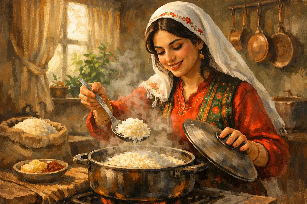 برنج شفته